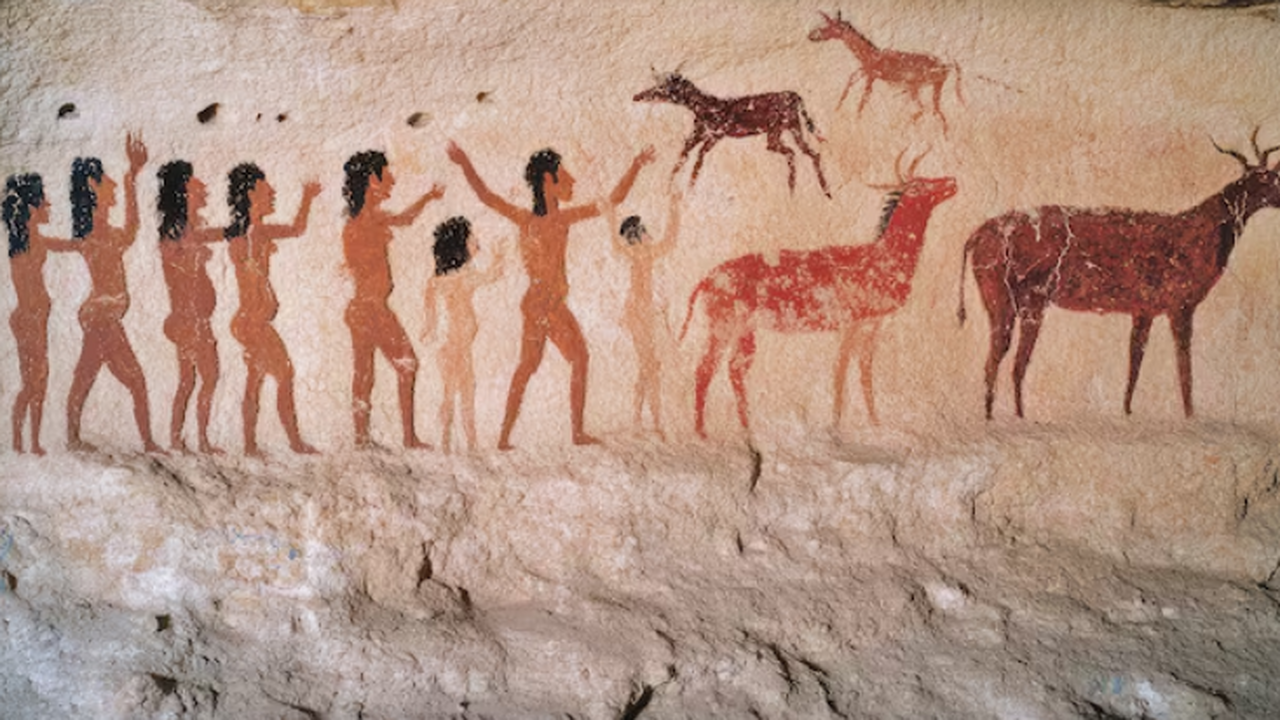 Обычная прогулка по высокогорью в центральной ч...