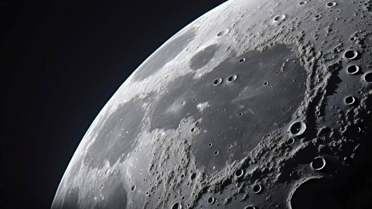 Кратер на Луне диаметром 225 метров образовался...