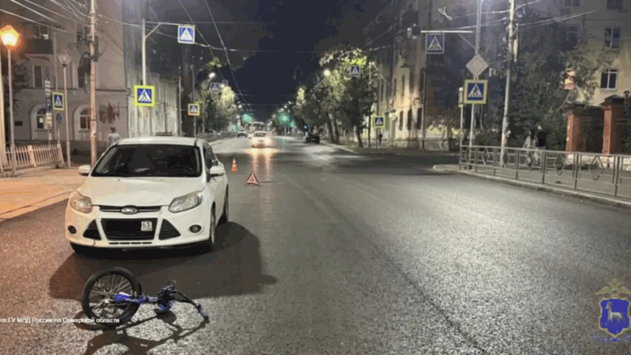 В Самаре женщина на автомобиле Ford Focus сбила 10-летнего ребенка Вечером в городе Самаре, 36-летний водитель тра...
