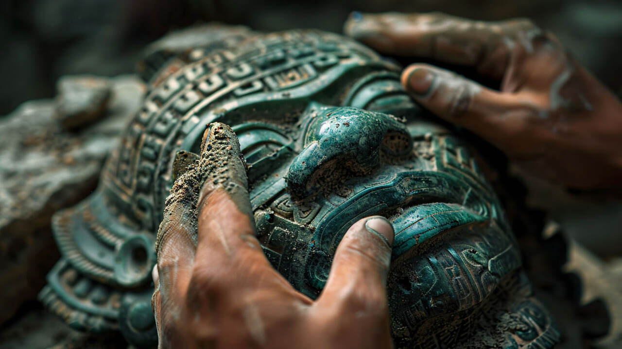 В Бахрейне археологи нашли редкую фаянсовую рит...