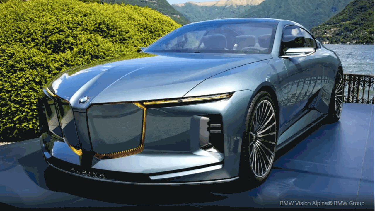 BMW Vision Alpina построили на базе снятой с производства «восьмерки» Использование устаревшей платформы подчеркивает...