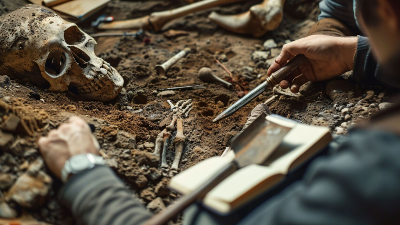 Находка в Болгарии: бедренная кость грекопитека...