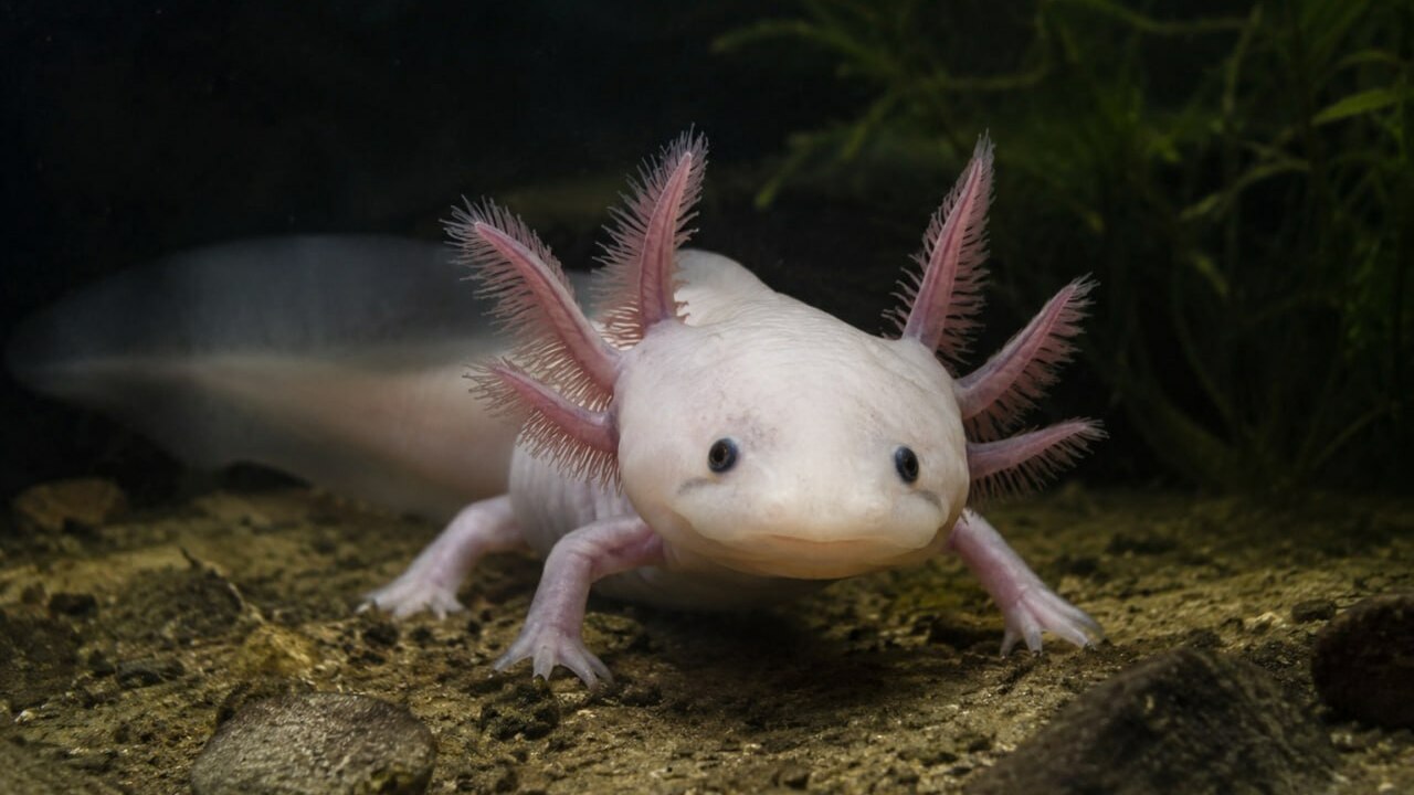 В Мексике найден новый древний ископаемый вид аксолотля Учёные описали Ambystoma quetzalcoatli — новый ...