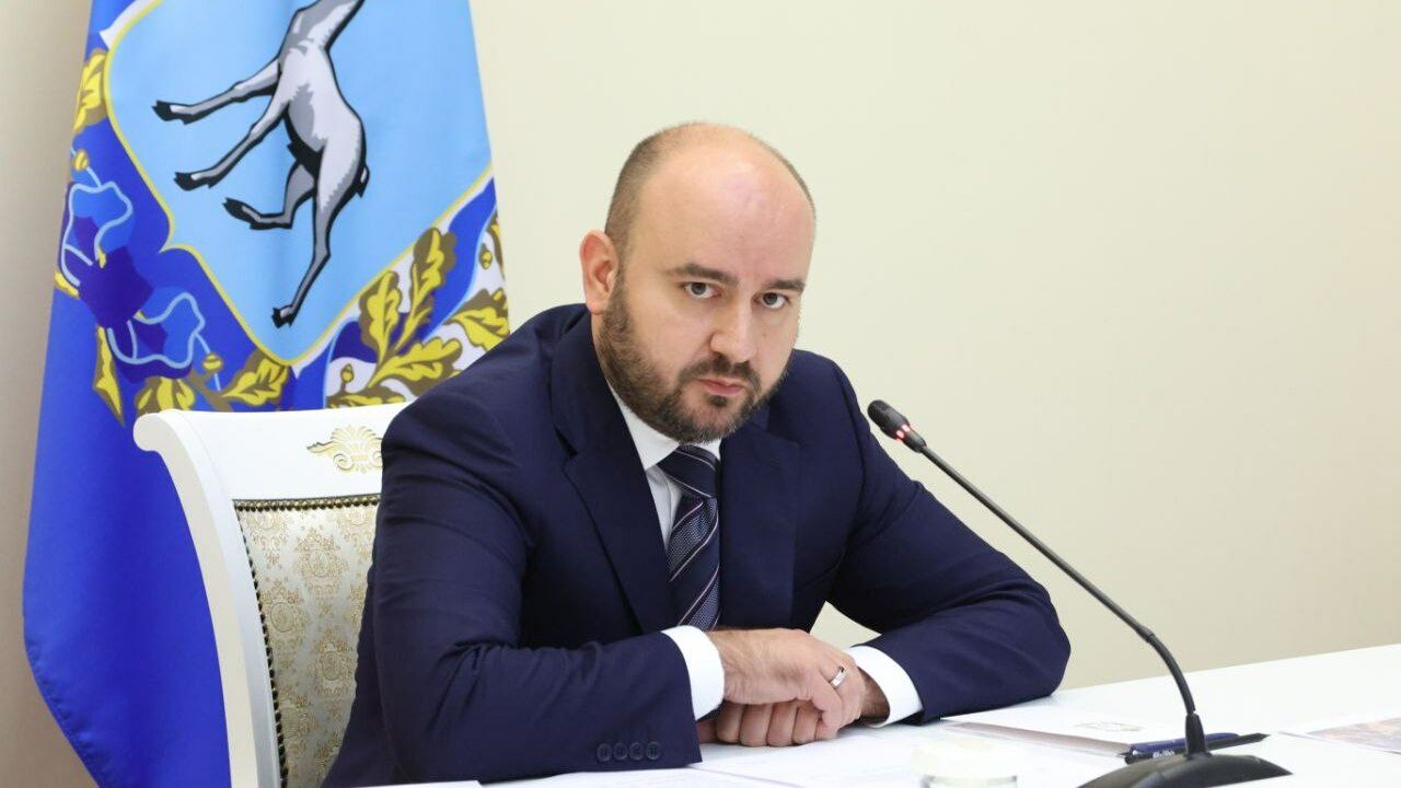 Губернатор Самарской области Вячеслав Федорищев...