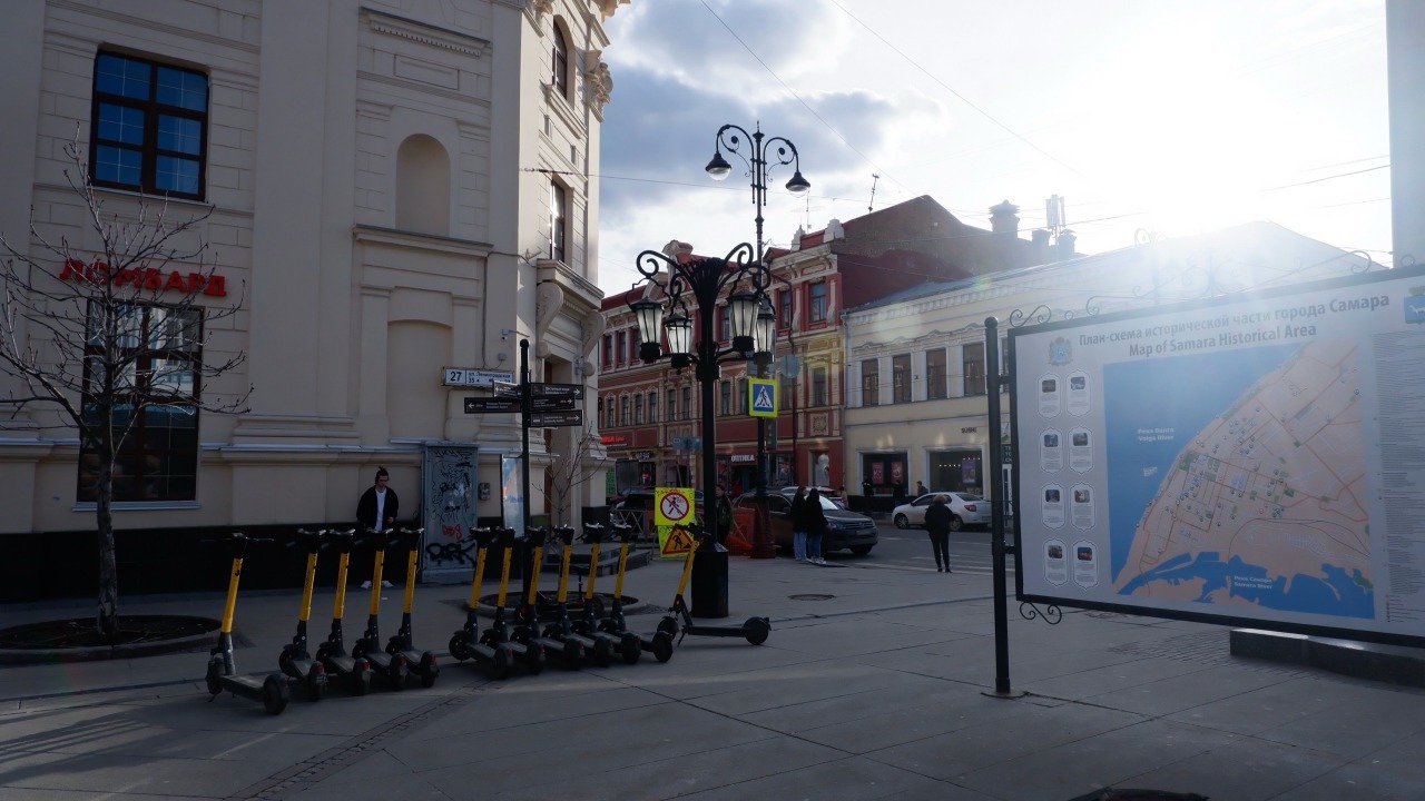 В Самаре завершен сезон проката электросамокатов В Самаре завершился сезон аренды электросамокат...