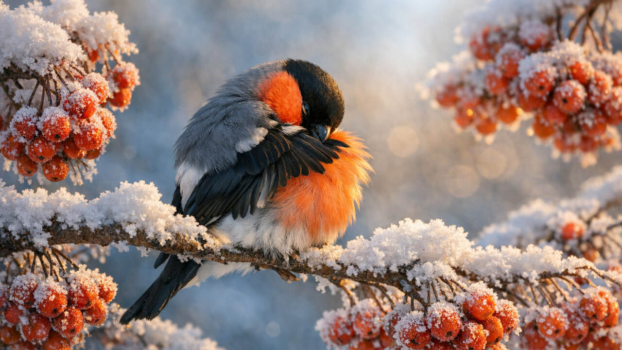 Эколог объяснила, что снегири живут в Подмосков...