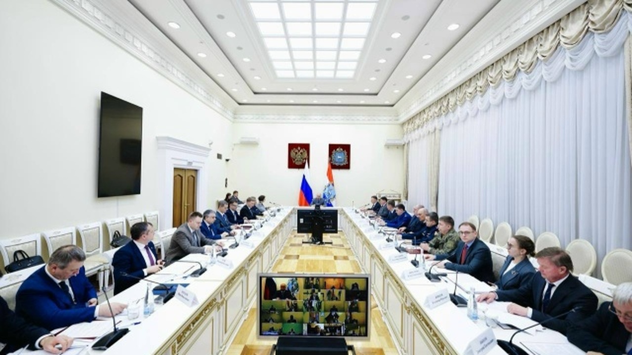 Состоялось заседание областной антитеррористиче...