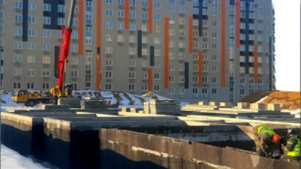 Строительство ведется в рамках нацпроекта "Семья"