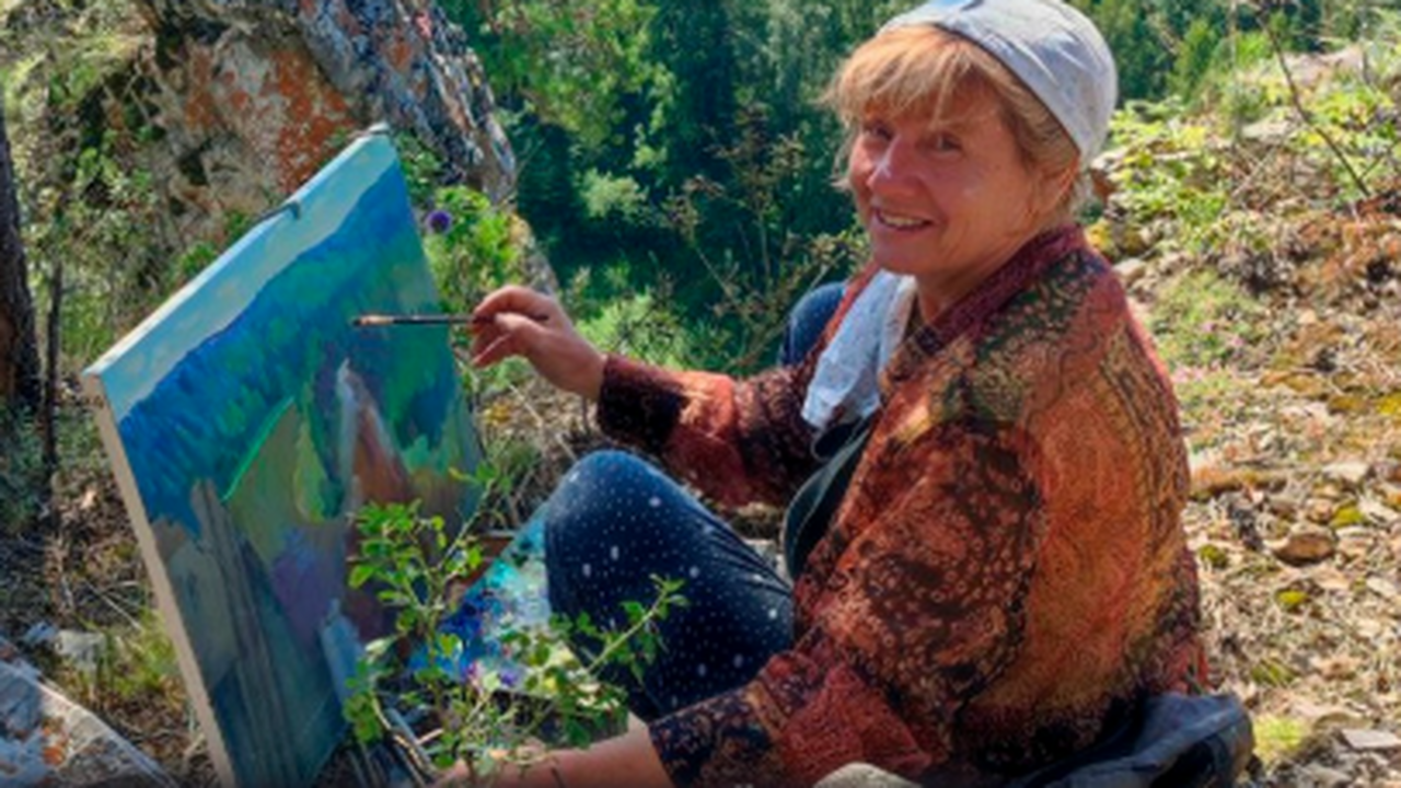 Вера Евсеева — член Союза художников России, пе...