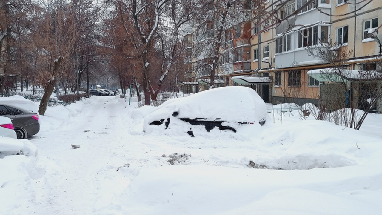 В Самарской области снегопад 12 декабря побил п...