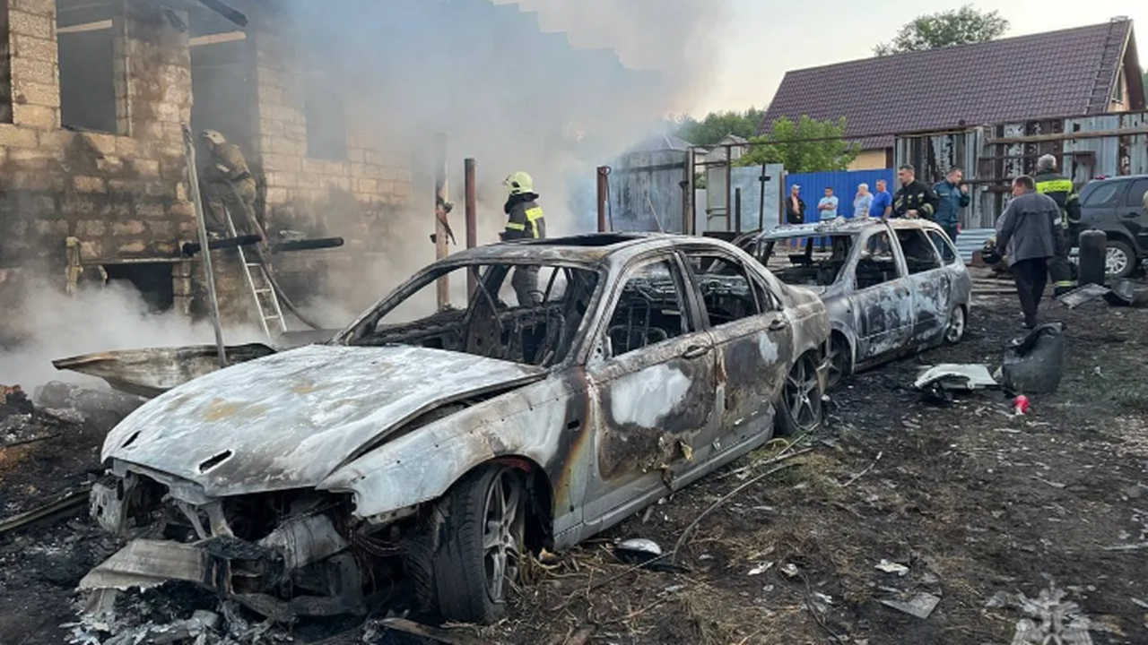 Собака спасла семью: в Тольятти пес разбудил хозяев громким лаем, когда загорелся дом Сгорели придомовые постройки, пострадавших нет