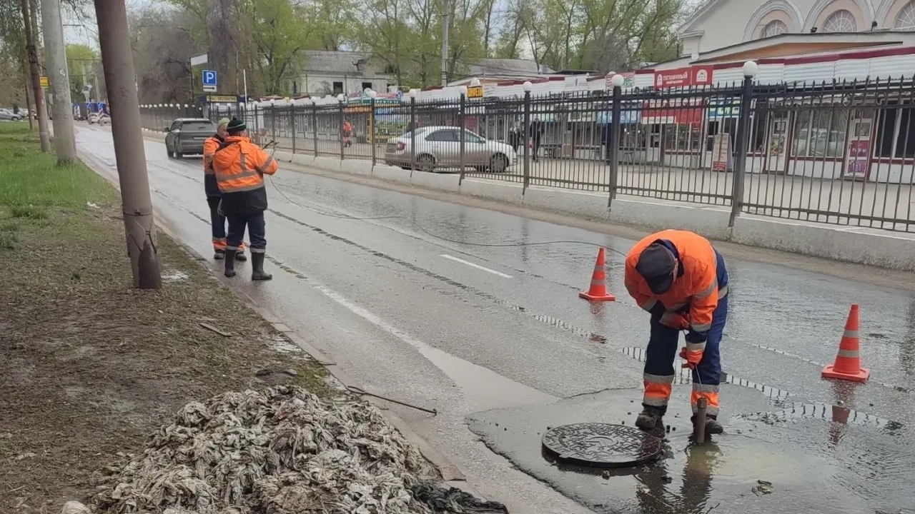 Основной причиной засора стали влажные салфетки