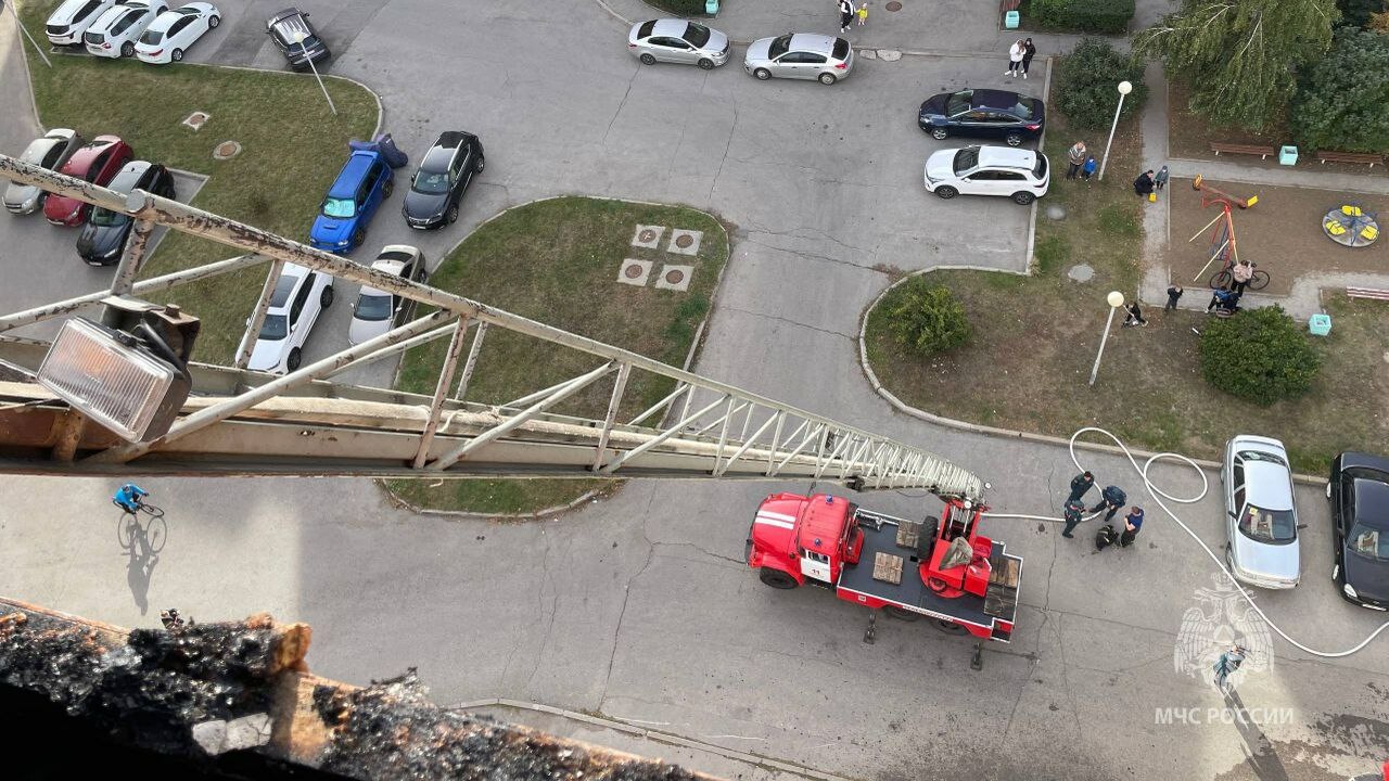 Ликвидация пожара заняла 24 минуты