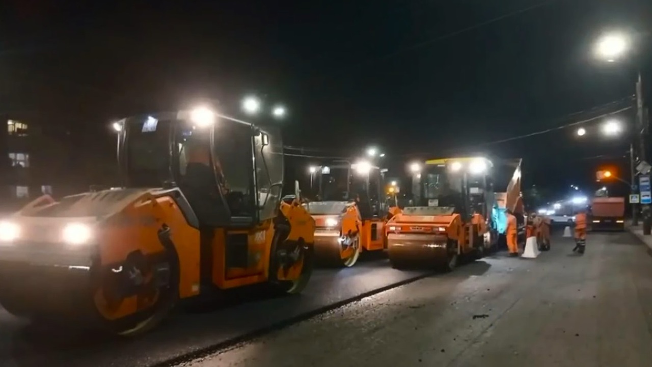 Ремонт улицы XXII Партсъезда в Самаре близится к завершению Дорожные службы завершили замену асфальтового п...