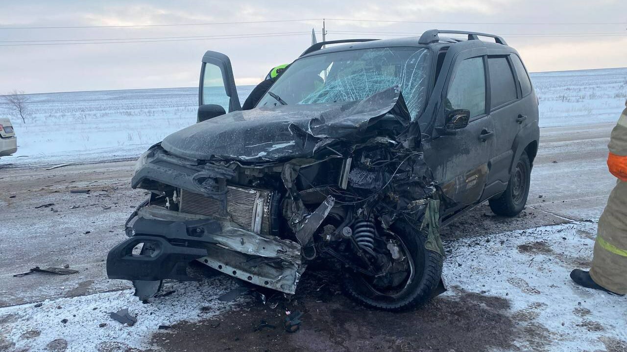 В Борском районе Самарской области легковой авт...