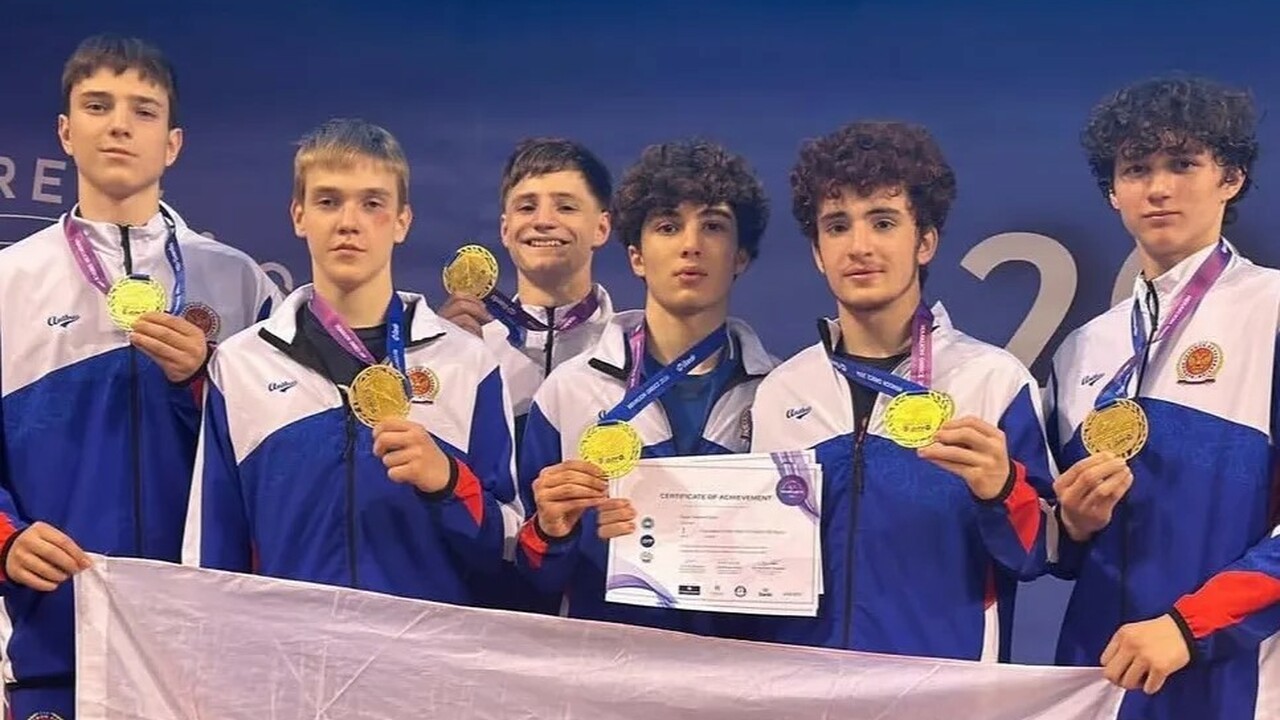 Сборная России по итогам турнира заняла первое ...