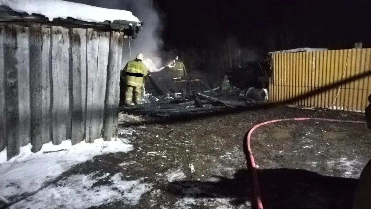 Пострадавших при пожаре, к счастью, не было