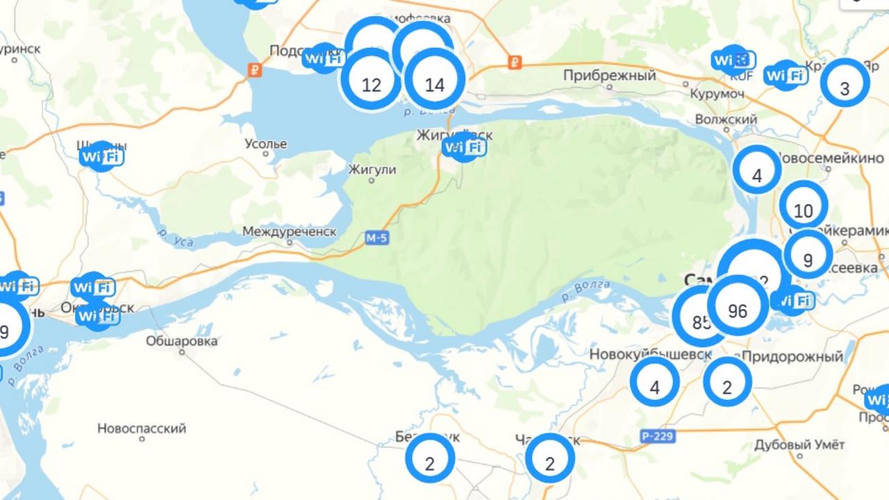 В Тольятти появились новые точки бесплатного до...