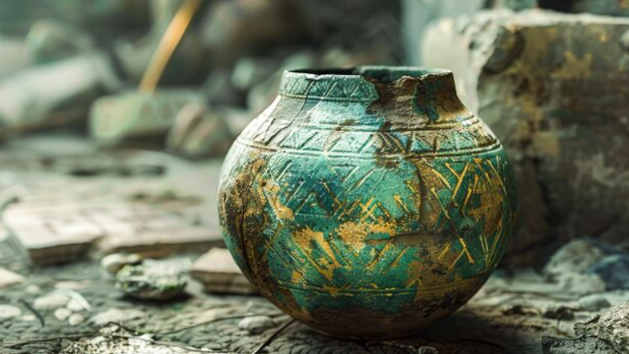 Археологи Приуральской экспедиции Института арх...