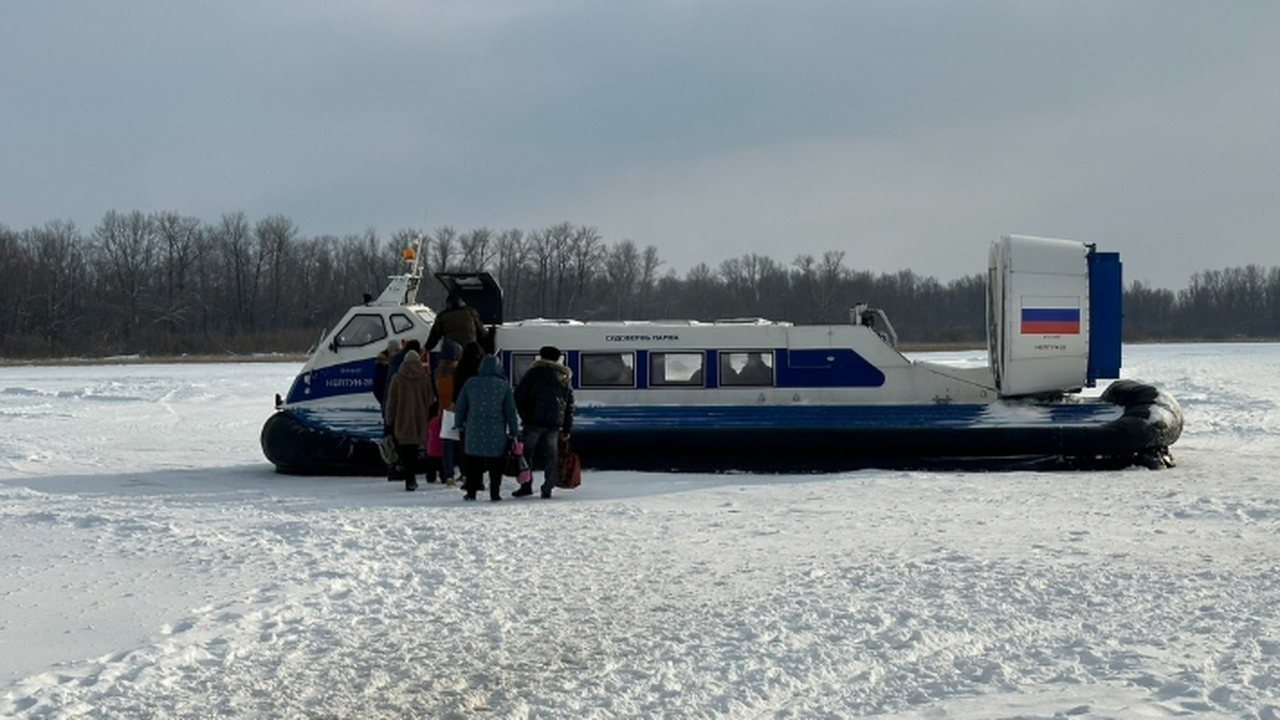 Движение судов по маршруту Самара – Рождествено...