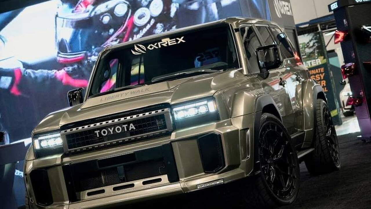 Тюнингованный Land Cruiser вызвал бурные дискуссии среди автолюбителей Модель представили на автосалоне SEMA 2025 в Ло...