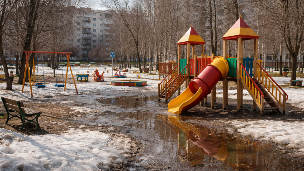 В Самаре мальчик погиб на детской площадке без ...