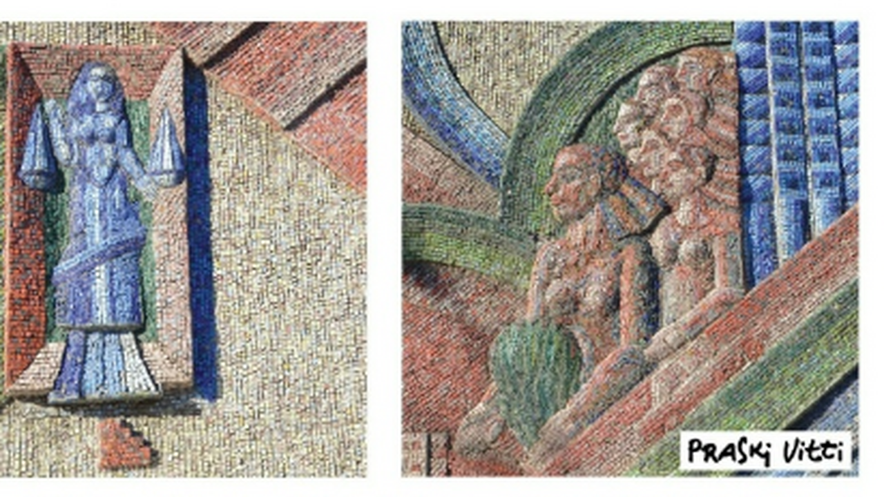 Экспозиция включает произведения в разных техниках