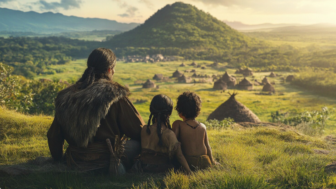 Останки людей, живших в Европе 45 тысяч лет наз...