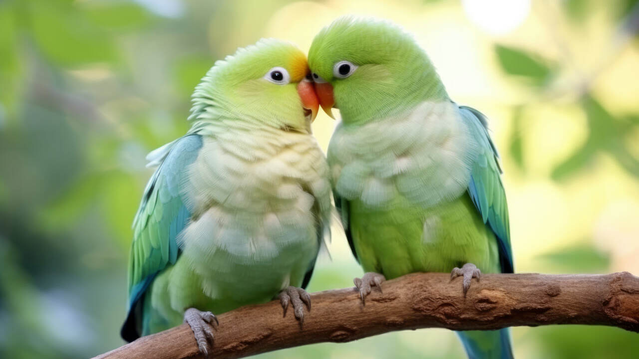 Ученые изучили, как попугаи-монахи выстраивают ...