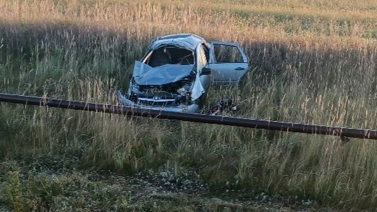 Водитель LADA Granta не справился с управлением...