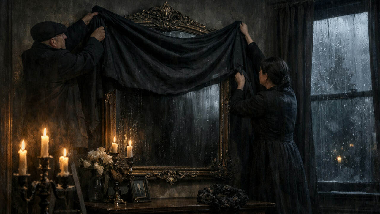 Священник рассказал, почему завешивают зеркала в доме с покойником Отец Максим Портнов объяснил, что традиция закр...