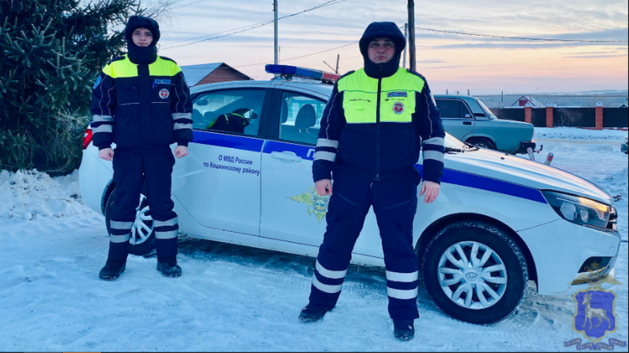 На маршруте патрулирования сотрудники ДПС обнар...