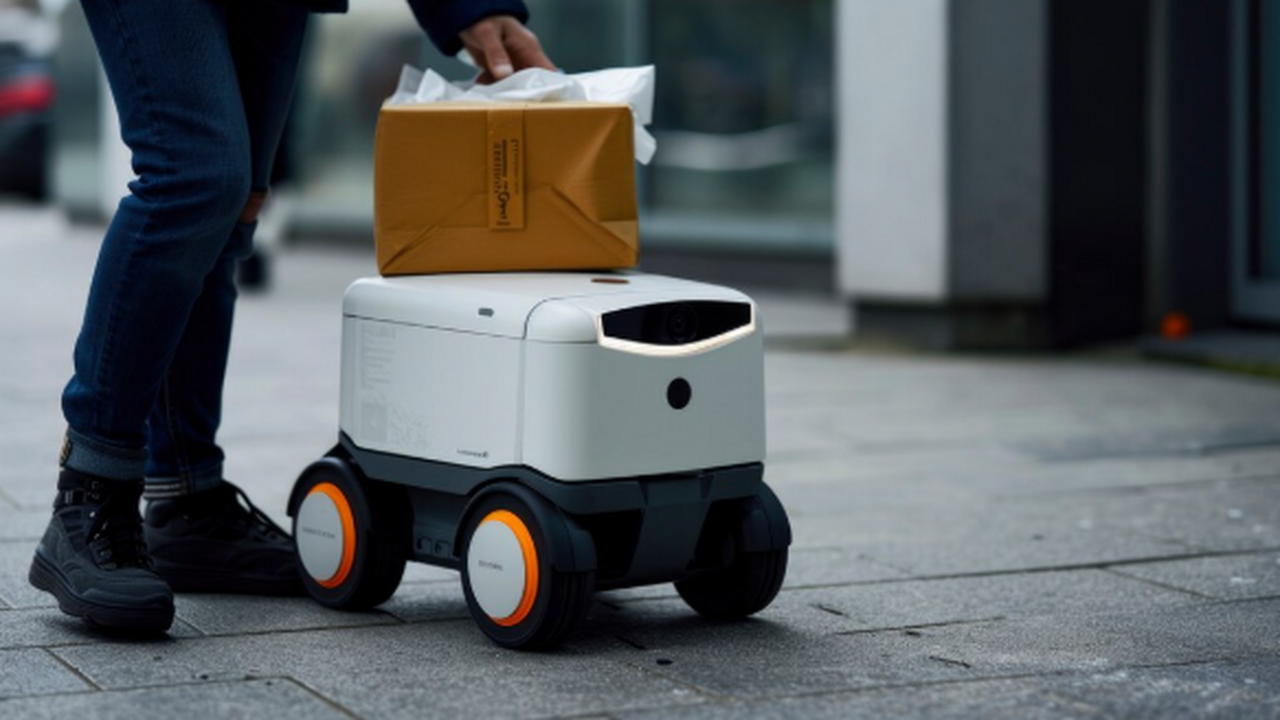 Роботы-доставщики выиграли у ГИБДД: штраф отменен - решение суда Роботы-доставщики в центре Москвы выиграли у ГИ...