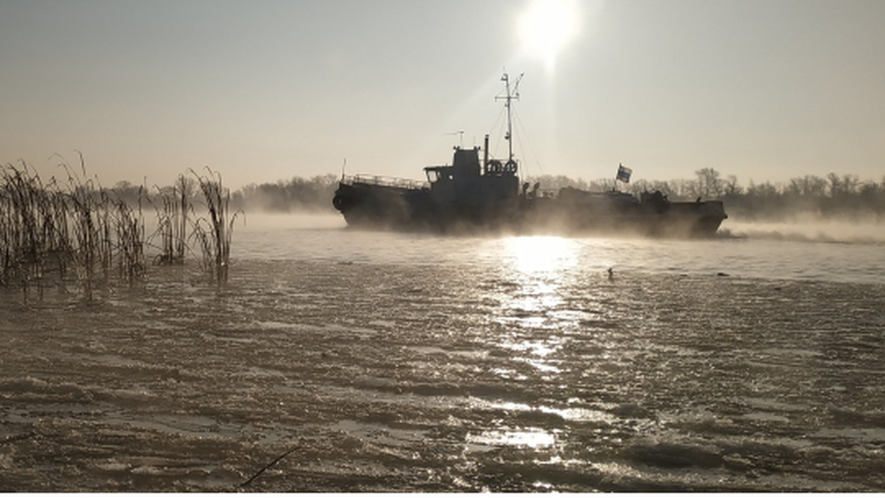 Переправу в Рождествено из Самары откроют до середины апреля Специалисты завершают подготовку судна «Окский-...