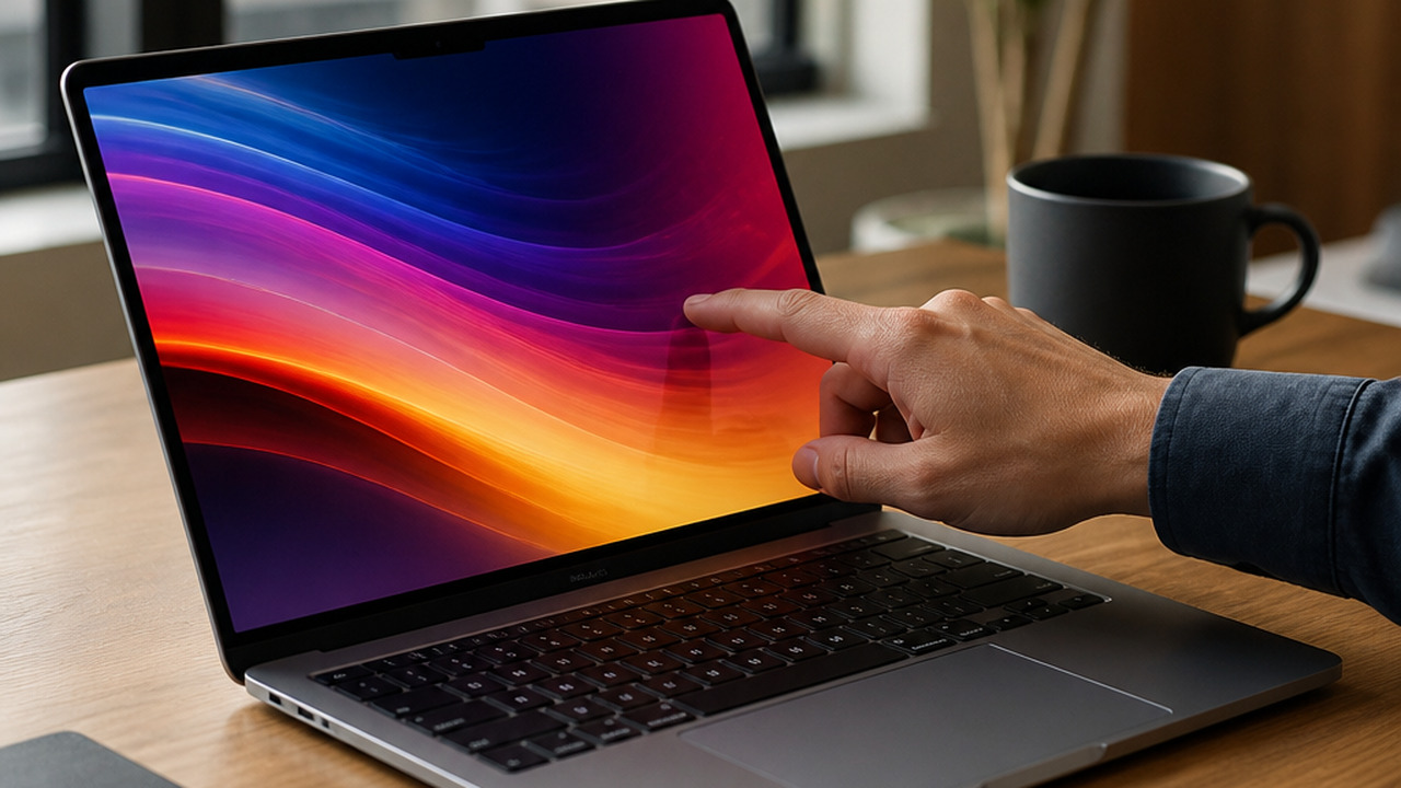 Apple представила MacBook Pro с сенсорным дисплеем PROLED XDR Apple unveils the new MacBook Pro featuring a t...