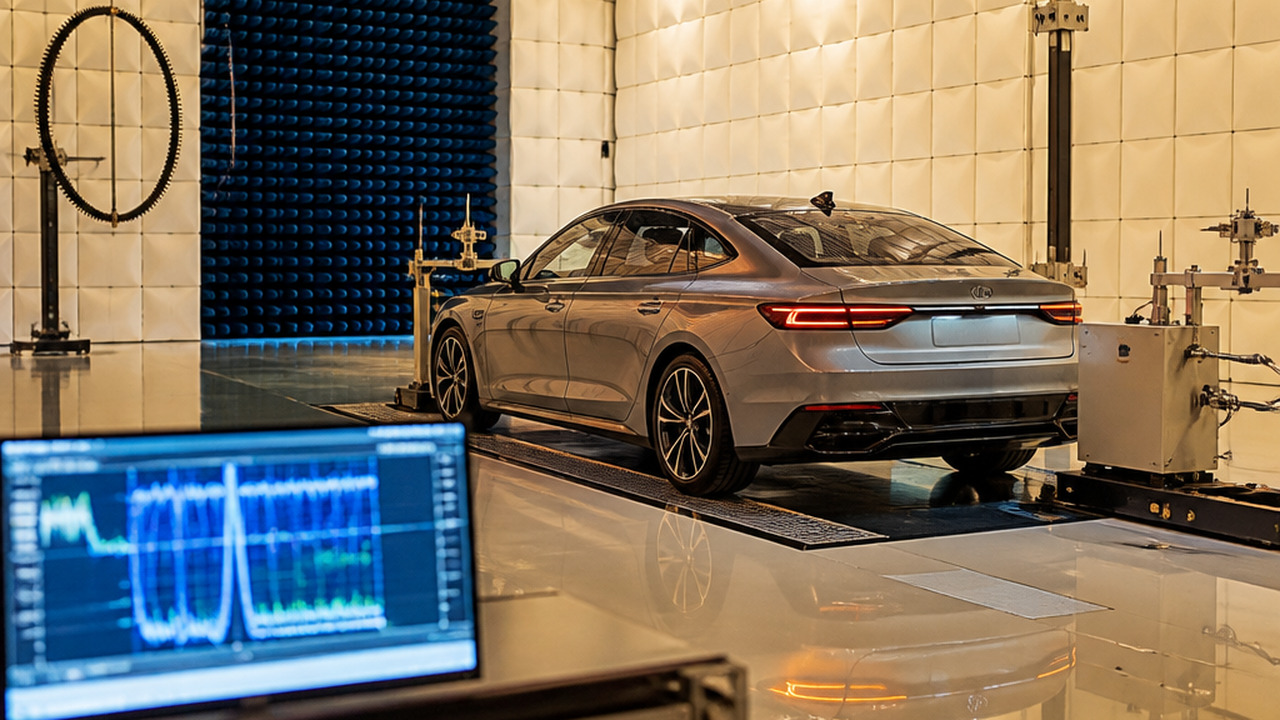 Testing facility for Lada Azimut with advanced ...