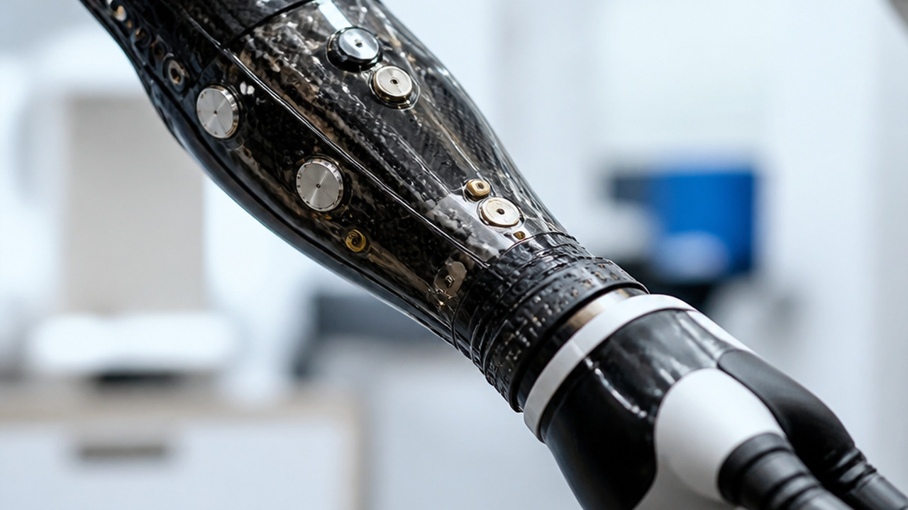 В США разработали метод для улучшения управления протезами A high-tech prosthetic limb featuring advanced ...