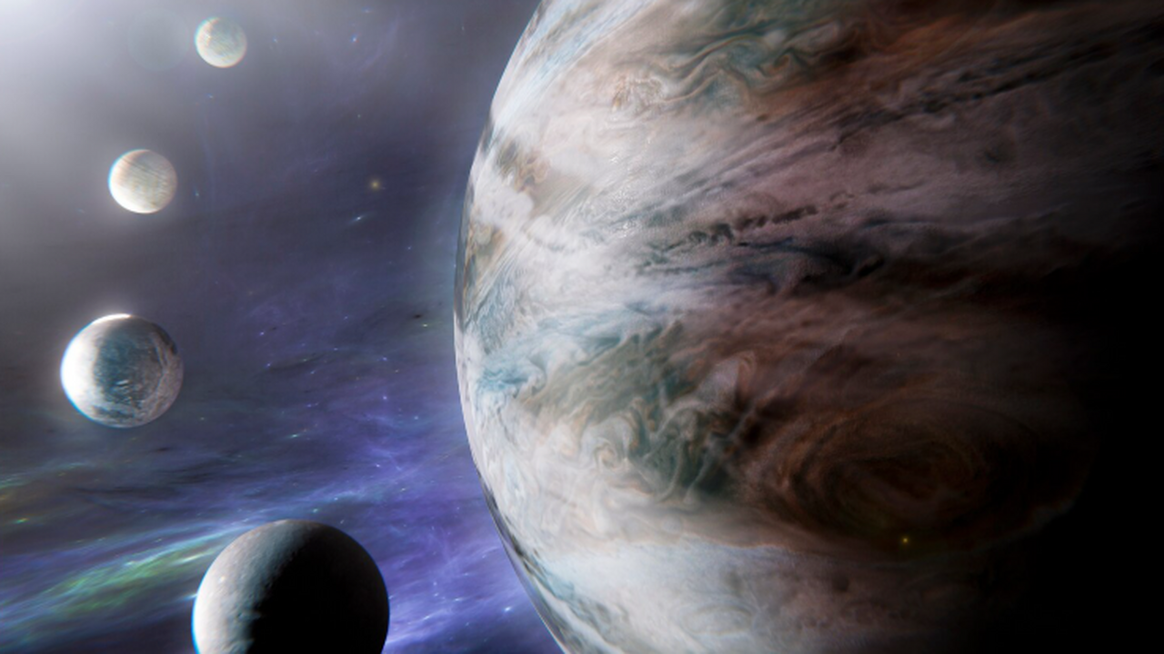 Данные зонда Juno показали, что Юпитер немного ...