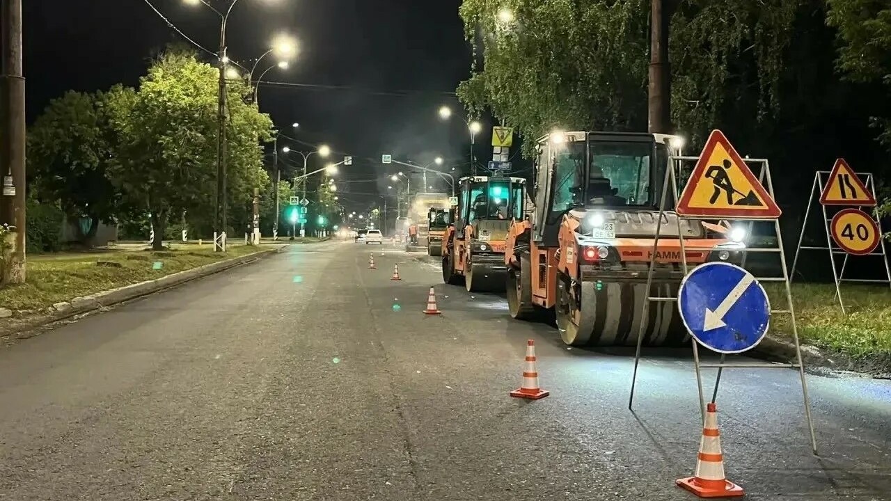 В Тольятти обновляют улицу Родины, по которой м...