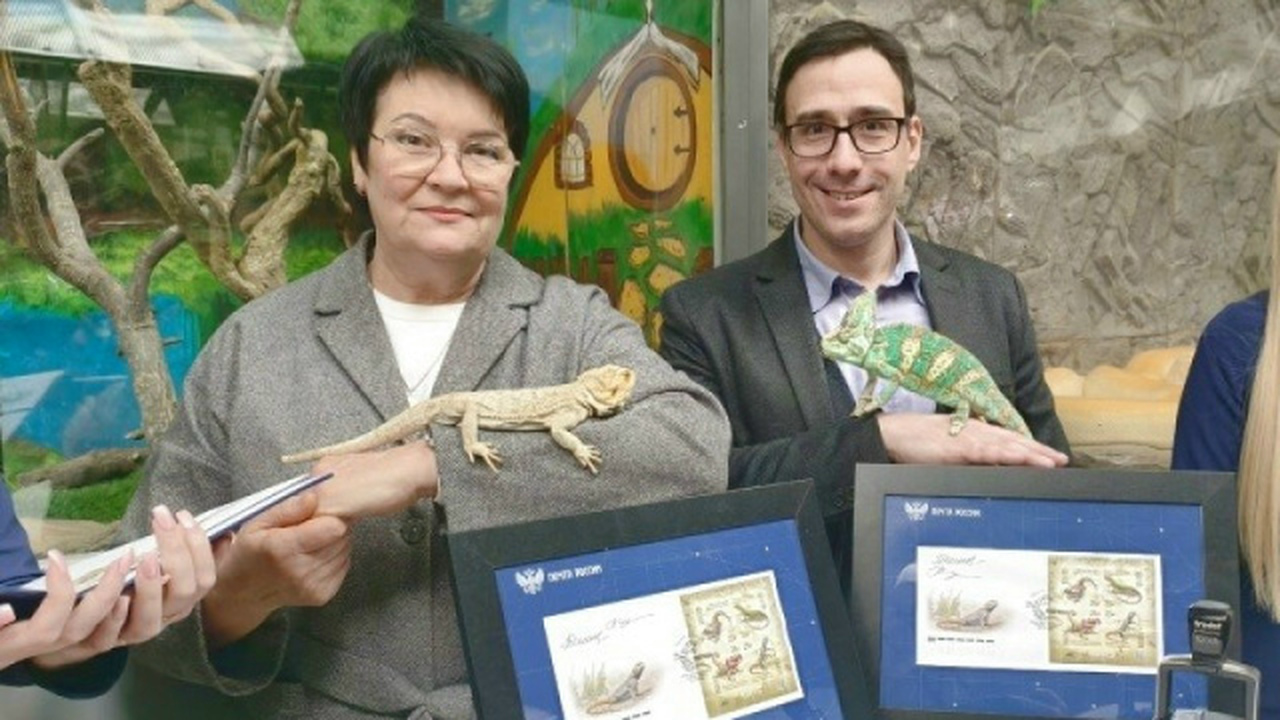 Марки вошли в серию "Фауна России"