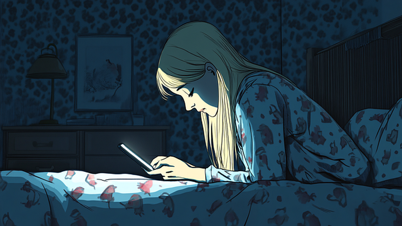 Спутниковые данные помогли изучить влияние света от экрана телефона на сердце Яркое освещение в ночное время несет риск серде...