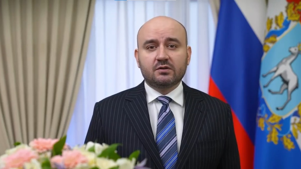 Он обратился с поздравлением в своем МАХ-канале