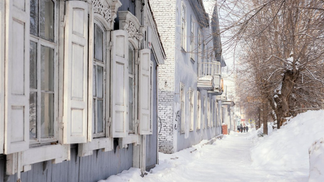 Классическая «русская зима» с устойчивыми мороз...