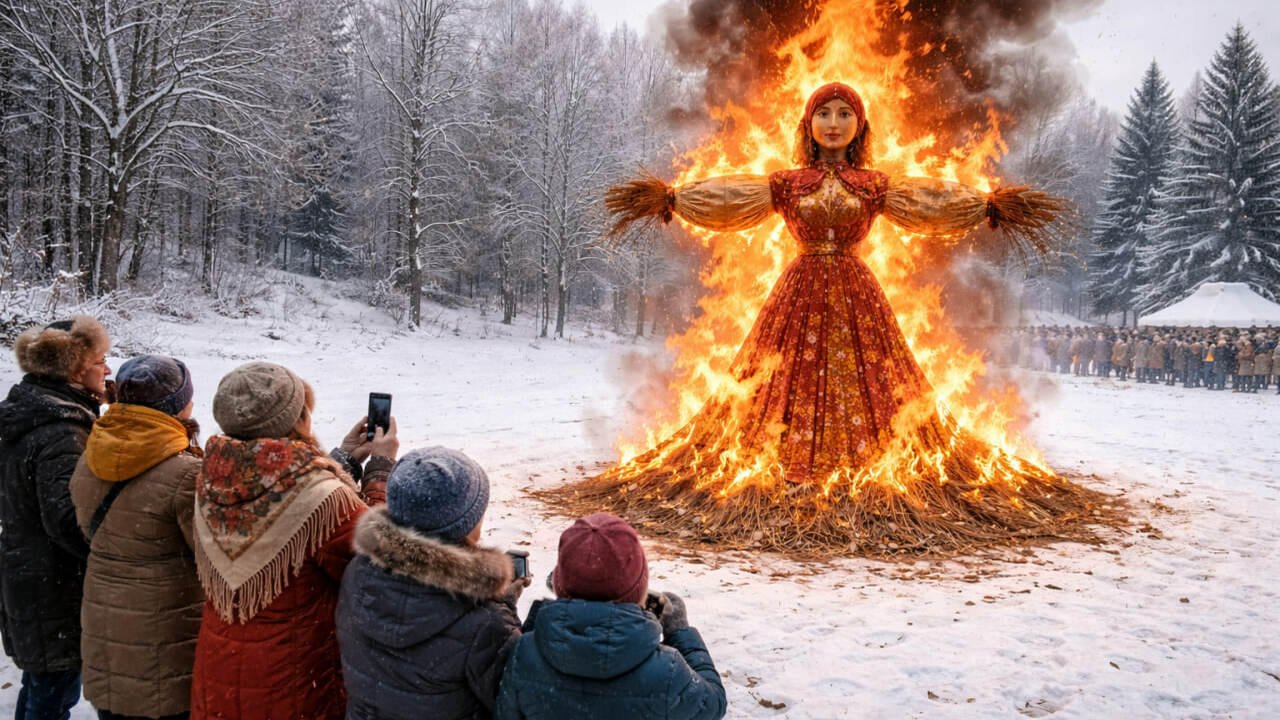 Иеромонах Макарий считает, что сжигание чучела ...