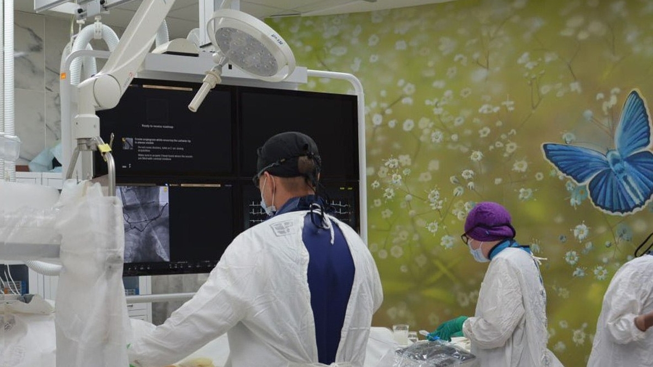 В больнице №5 Тольятти начали применять новый метод лечения ишемической болезни Применяется методика ротационной атерэктомии