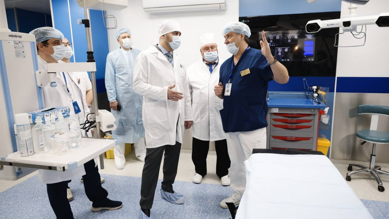 В Самаре губернатор Вячеслав Федорищев познакомился с разработками Клиник СамГМУ Сегодня, 26 января, губернатор Вячеслав Федорищ...