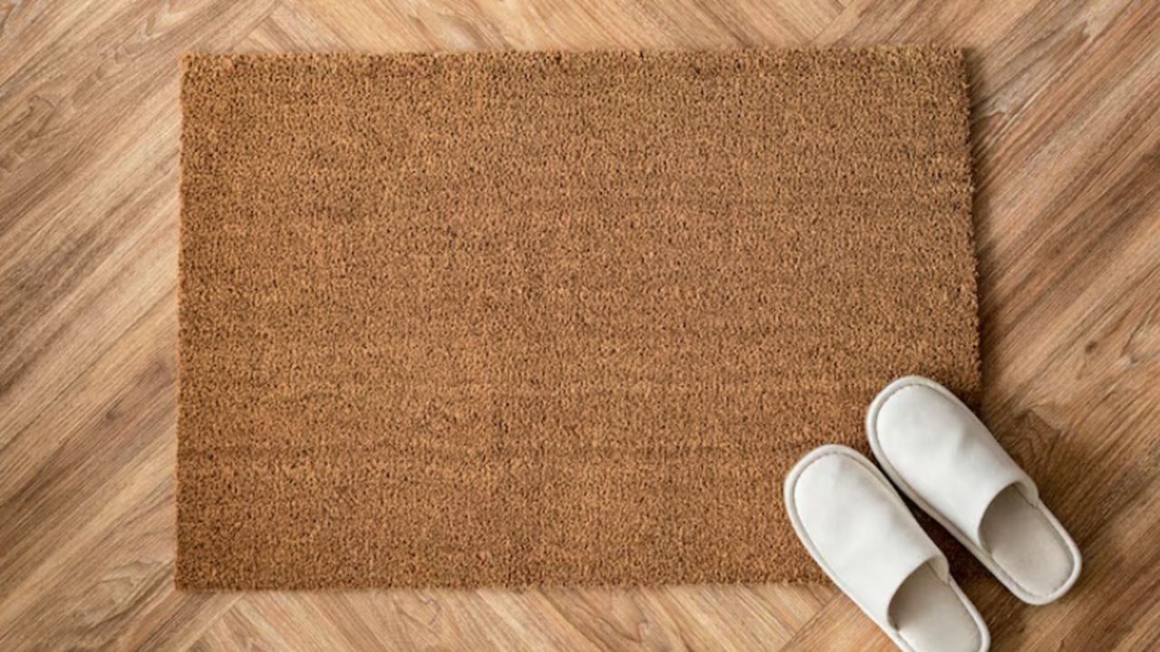 Салкин: за антисанитарный коврик у двери теоретически могут оштрафовать Грязный придверный коврик у квартиры в общем ко...