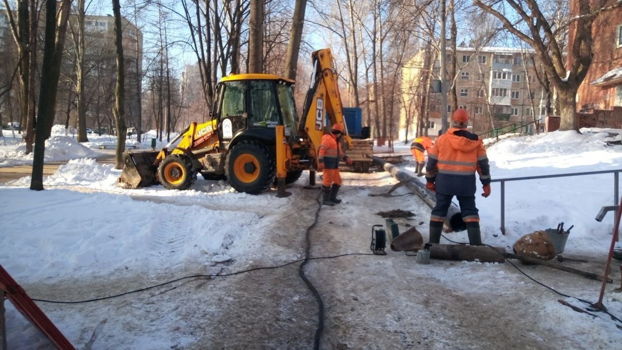Линия была заменена с использованием бестраншей...