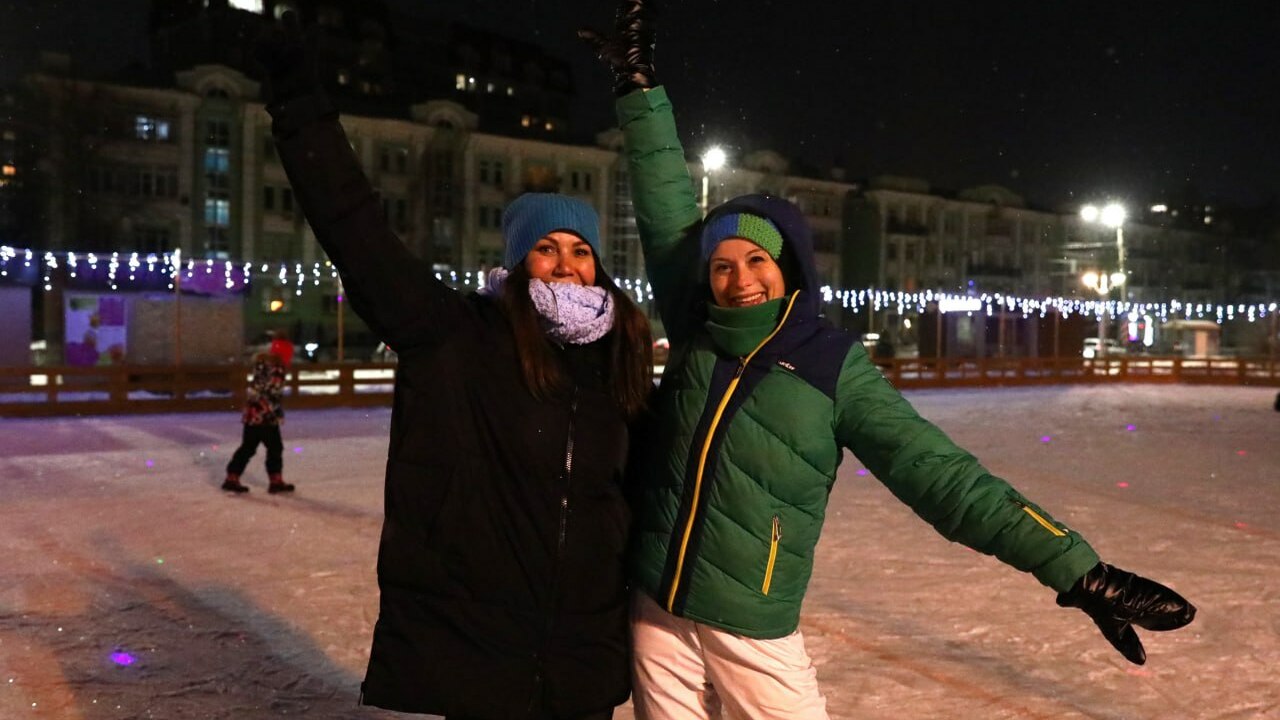 Исторический каток на Некрасовском спуске снова открыт для самарцев Планируется, что он будет работать ежегодно