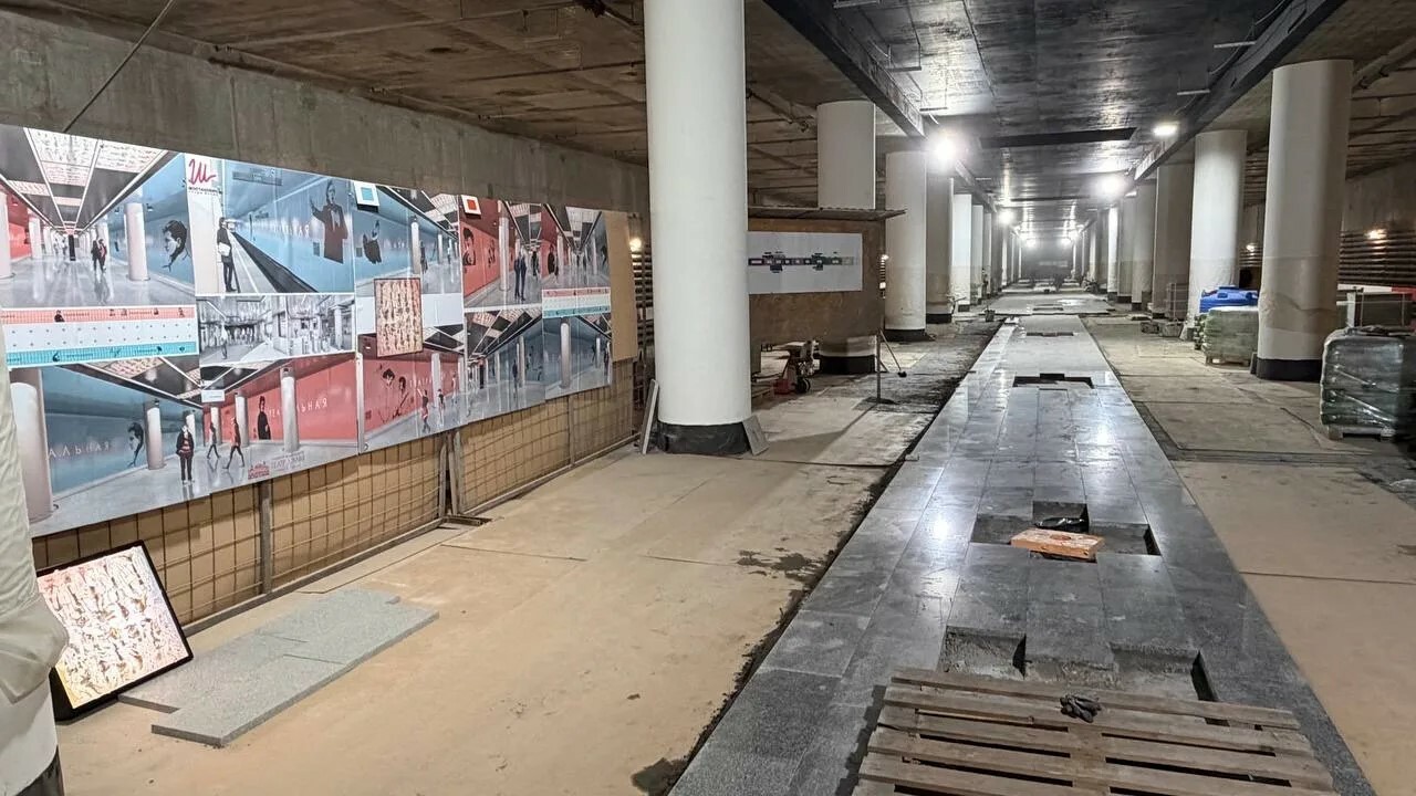 Первый поезд до станции метро «Театральная» в Самаре пройдет в 2027 году Вестибюли начинают оформлять в соответствии с к...